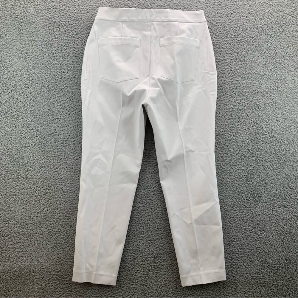 Spanx On-The-Go Slim Straight Pant Classic White Women's NWT Size: L (Regular) - Picture 3 of 15